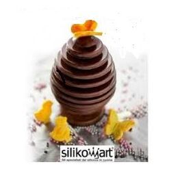 Stampo in silicone 3D Egg Choc di Silikomart artC3D02