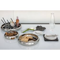 Vassoio linea Sphera acciaio - Sambonet art 56595-56