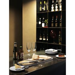 56820-68-vassoio rettangolare con tagliere-linear-acciaio-legno-sambonet-emmanueleregali-bombonieraperfetta