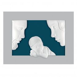 ME2516/BL Quadro famiglia orizzontale blu-bongellipreziosi-emmanueleregali