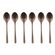 Set 6 cucchiaini moka Taste - rame - Sambonet