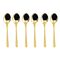 Set 6 cucchiaini moka Taste - gold- Sambonet