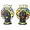 TMC-GNLMW-Lume Traforato Testa Gnomo linea Pop Art-Le Ceramiche di Nonna- Rosa-emmanueleregali-bombonieraperfetta