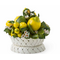 0884-Centrotavola con limone e fiori-Gli Alberelli-emmanueleregali