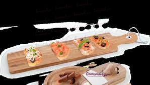 Tagliere a servire in acacia -  Brandani