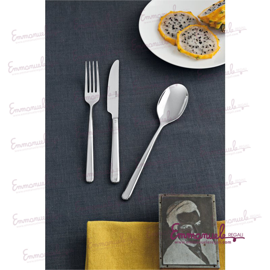 Servizio Posate Linear 36 pz. Monoblocco - Sambonet-emmanueleregali-bombonieraperfetta