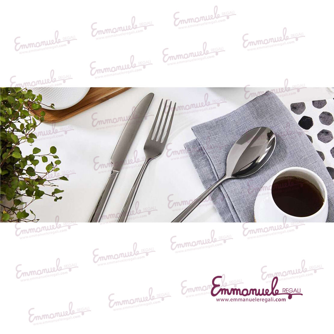 Servizio Posate Linear 36 pz. Monoblocco - Sambonet-emmanueleregali-bombonieraperfetta