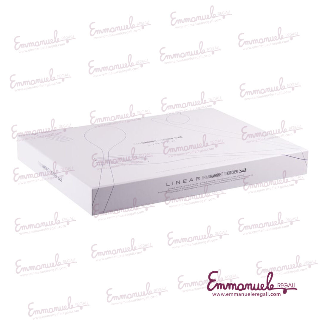 Servizio Posate Linear 30 pz. Monoblocco - Sambonet-emmanueleregali-bombonieraperfetta
