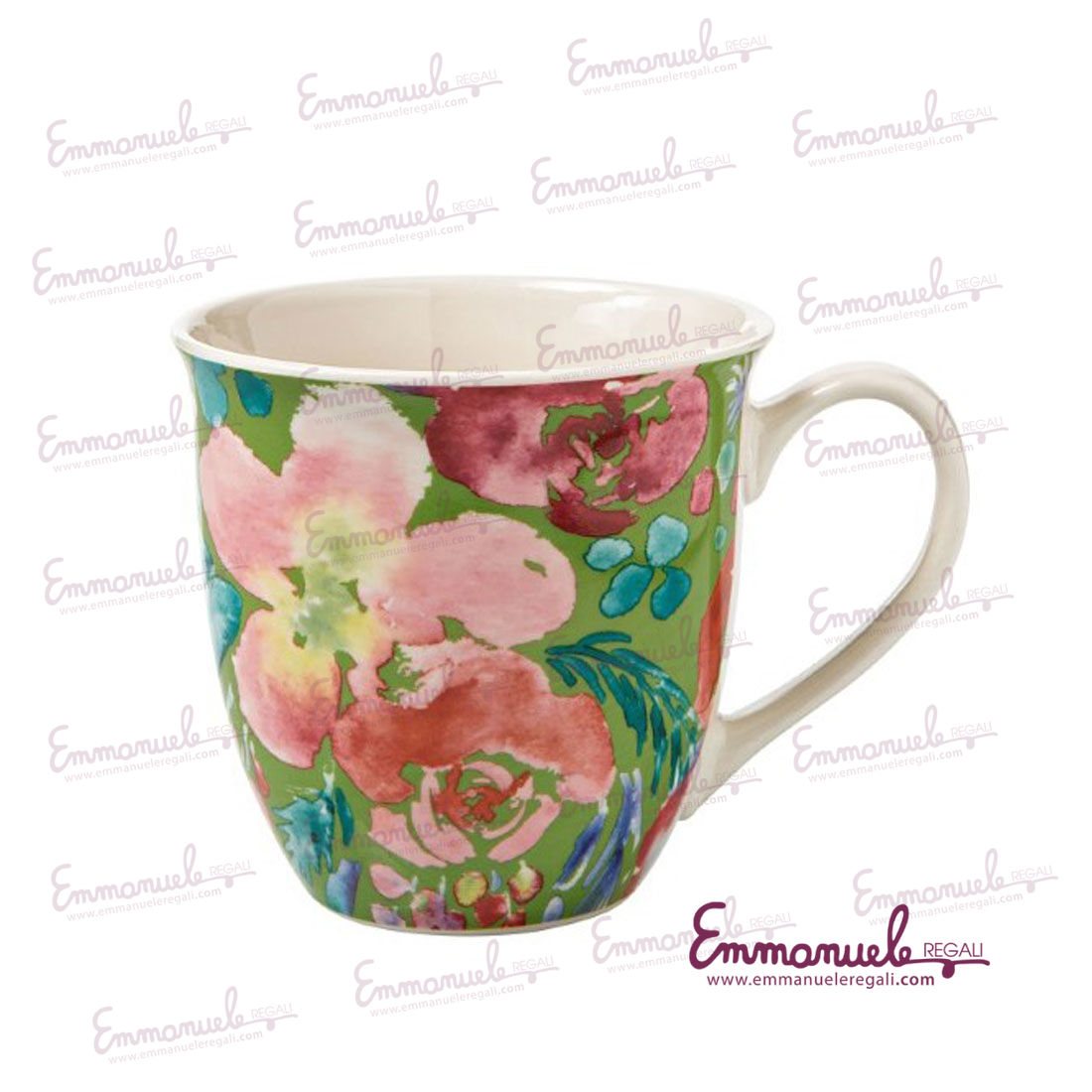 Big Mug Paradise colori ass. Bone china - Brandani-emmanueleregali-bombonieraperfetta