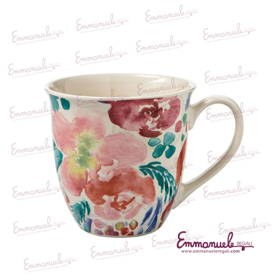 Big Mug Paradise colori ass. Bone china - Brandani-emmanueleregali-bombonieraperfetta