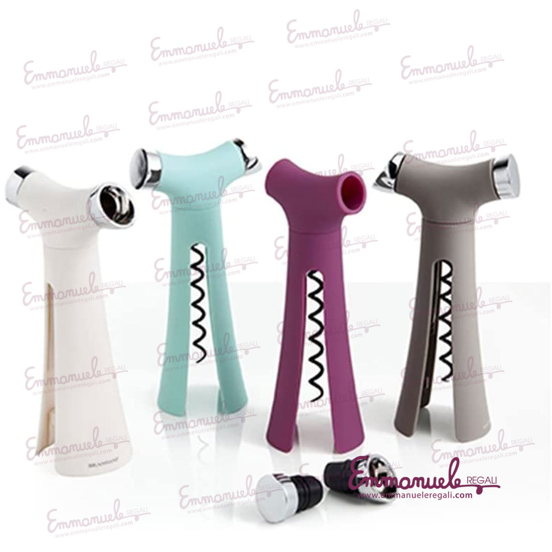 Cavatappi 4 in 1 "Il Divino" assortito - Brandani-emmanueleregali-bombonieraperfetta