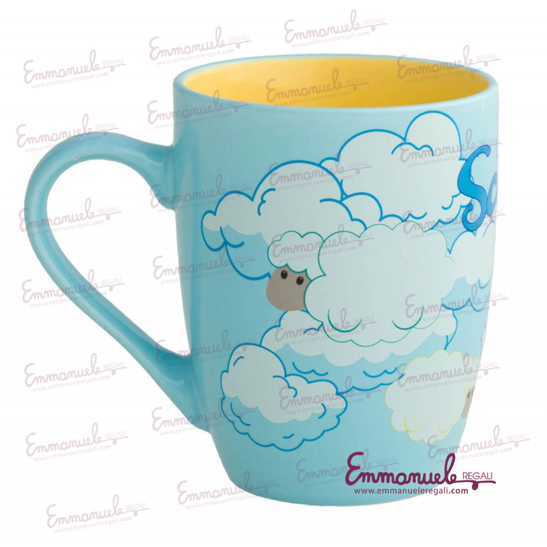 Mug Le Spiritose assortiti new bone china - Brandani-emmanueleregali-bombonieraperfetta