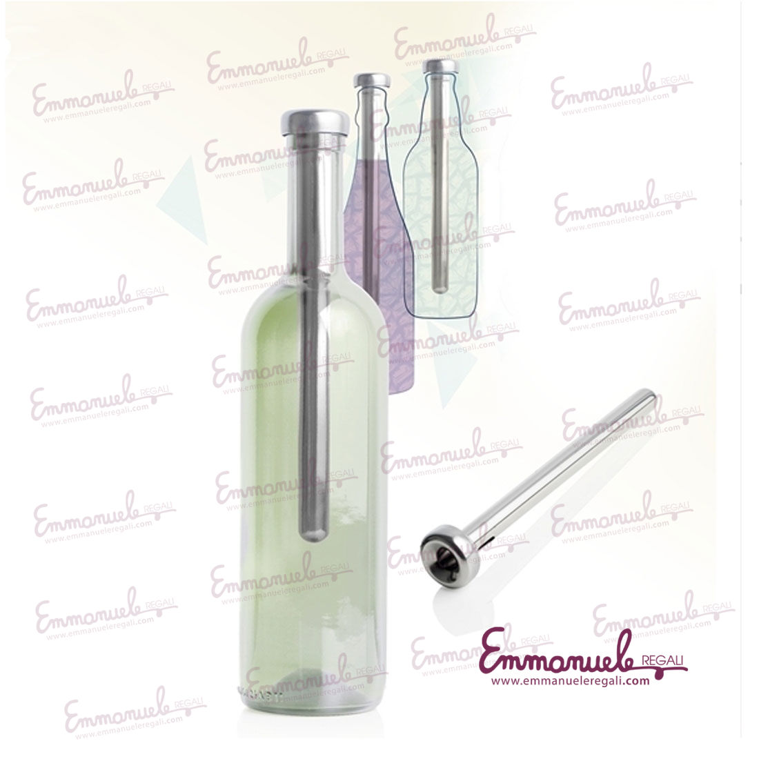 Rinfrescatore bevande sub zero inox - Brandani-emmanueleregali-bombonieraperfetta