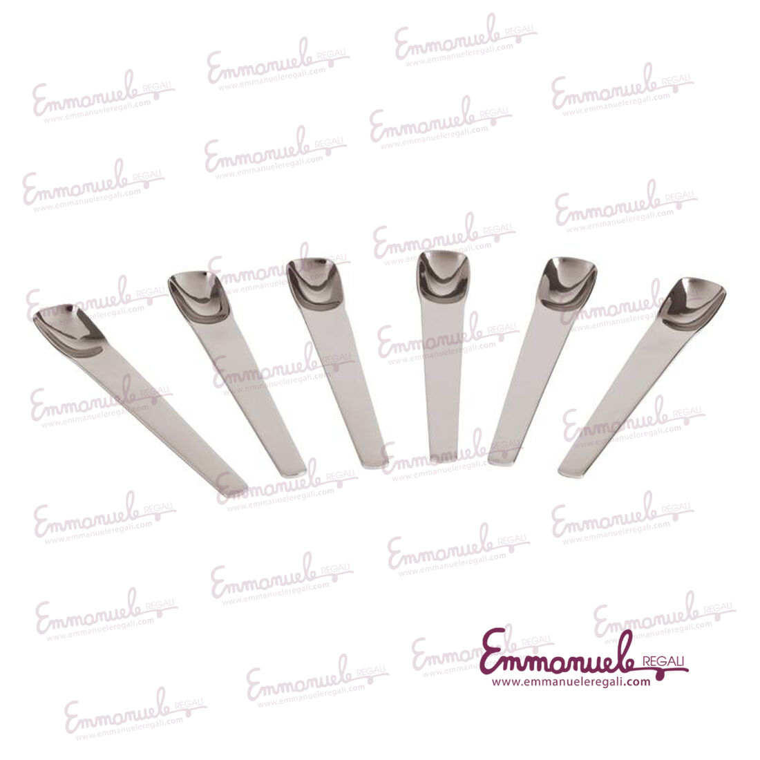 59300-03-Set 6 cucchiaini tè - BAR 13 - Sambonet-emmanueleregali-bombonieraperfetta