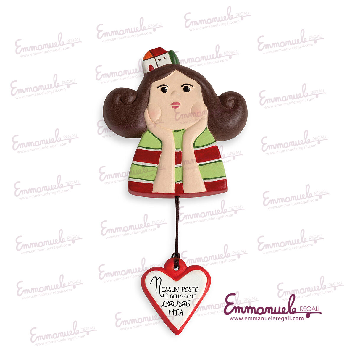 FC47S-35Y-Formella magnete Le Chicche Casa - Egan-emmanueleregali-bombonieraperfetta