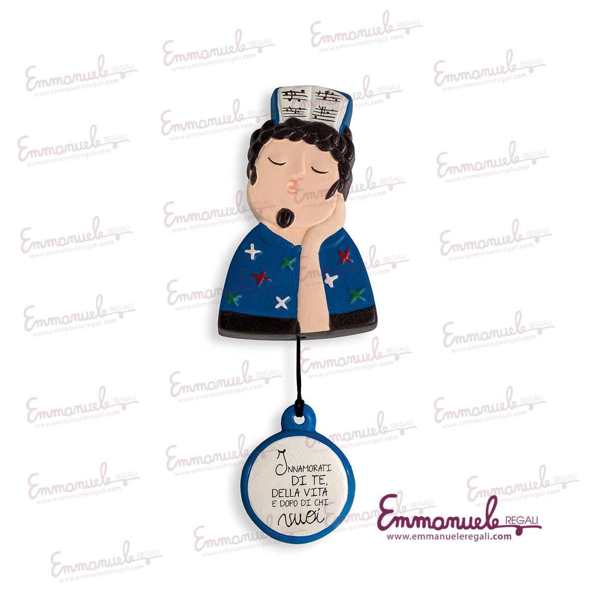 FC47S-38Y-Formella magnete Le Chicche Innamorati - Egan-emmanueleregali-bombonieraperfetta
