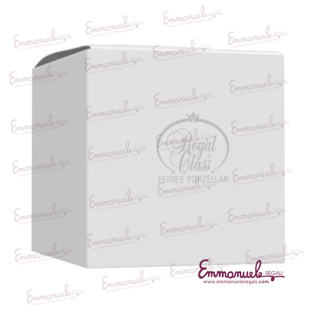 25099-NativitàSacra Famiglia in porcellana bianca cm. 22 Royal Class by Hervit-emmanueleregali-bombonieraperfetta