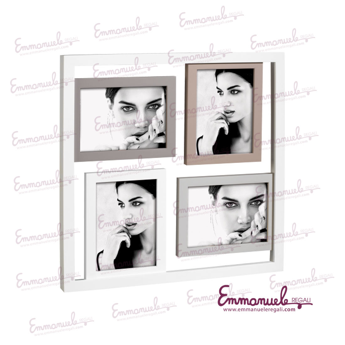 A971-Portafoto multiplo in legno- Mascagni-emmanueleregali-bombonieraperfetta